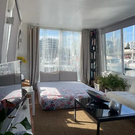 Botel Light Bedroom In A Boat *